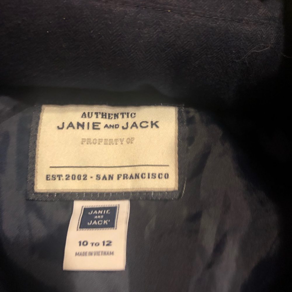 Janie and Jack Puffer Coat 10/12 - Picture 7 of 8